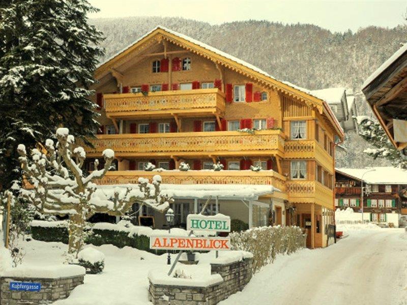 Alpenblick Hotel & Restaurant Wilderswil By Interlaken Exterior foto